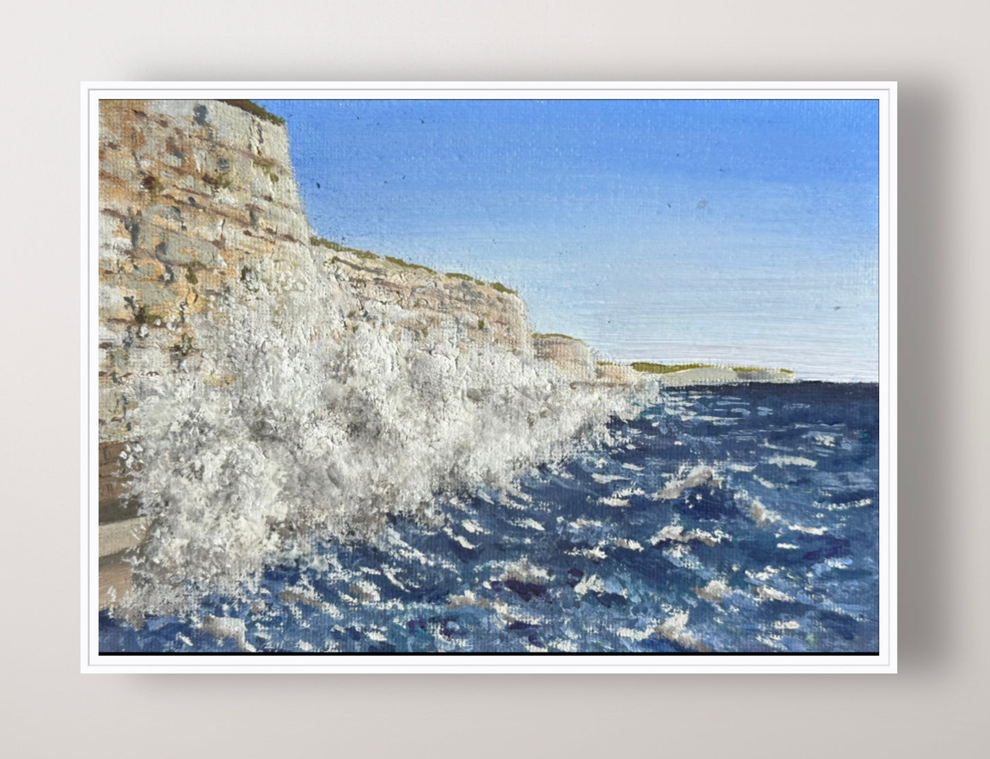 Postcard From The Deans: Undercliff Waves