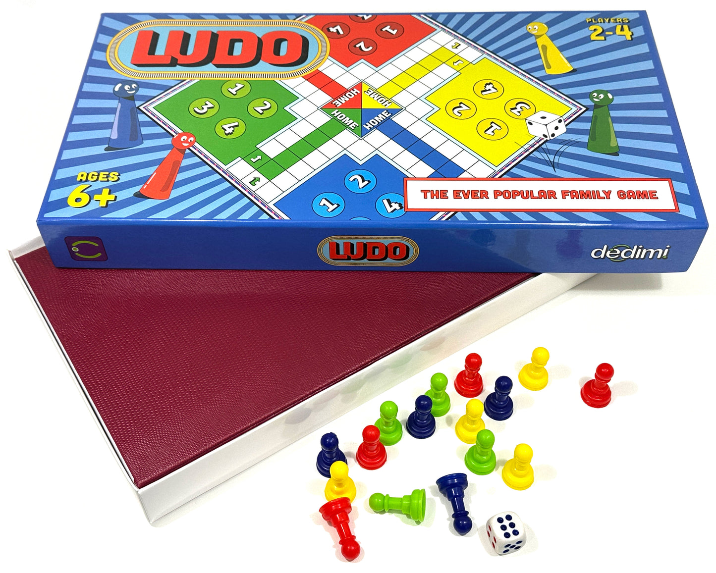 Ludo Board Game Set 14” | Traditional board games for kids | Family board games