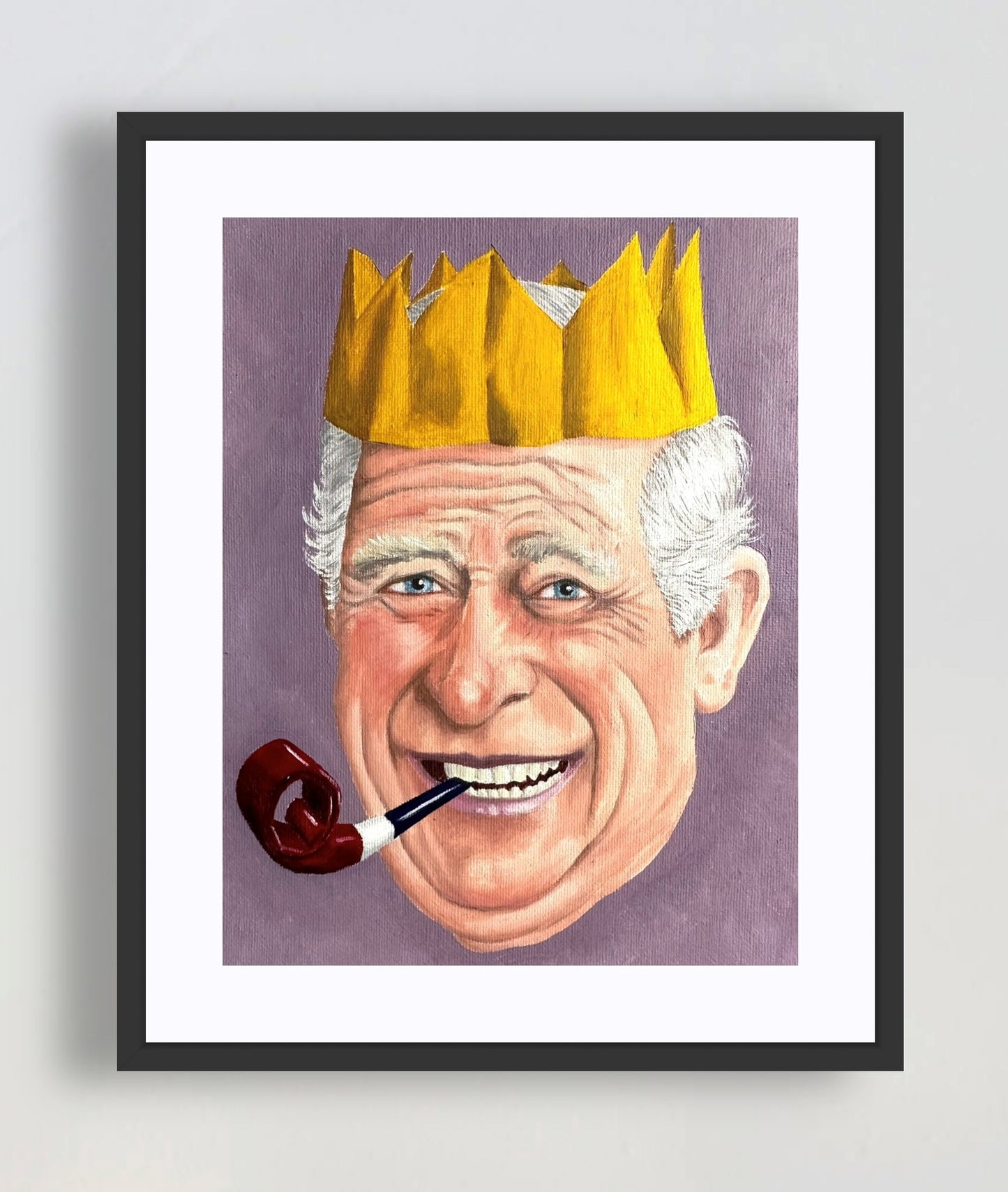 "Party Like a King" Coronation Print (unframed)