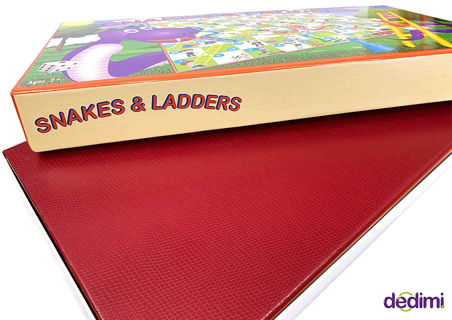 Snakes and Ladders Board Games for Kids-Classic Traditional game for boys, girls, friends and family quality time